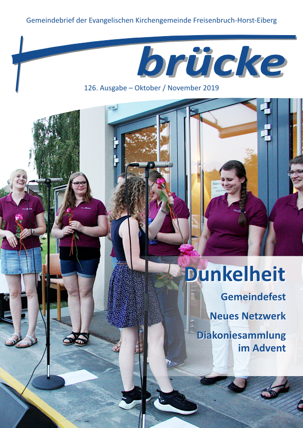 Titelbild Gemeindebrief Ausgabe Oktober/November 2019