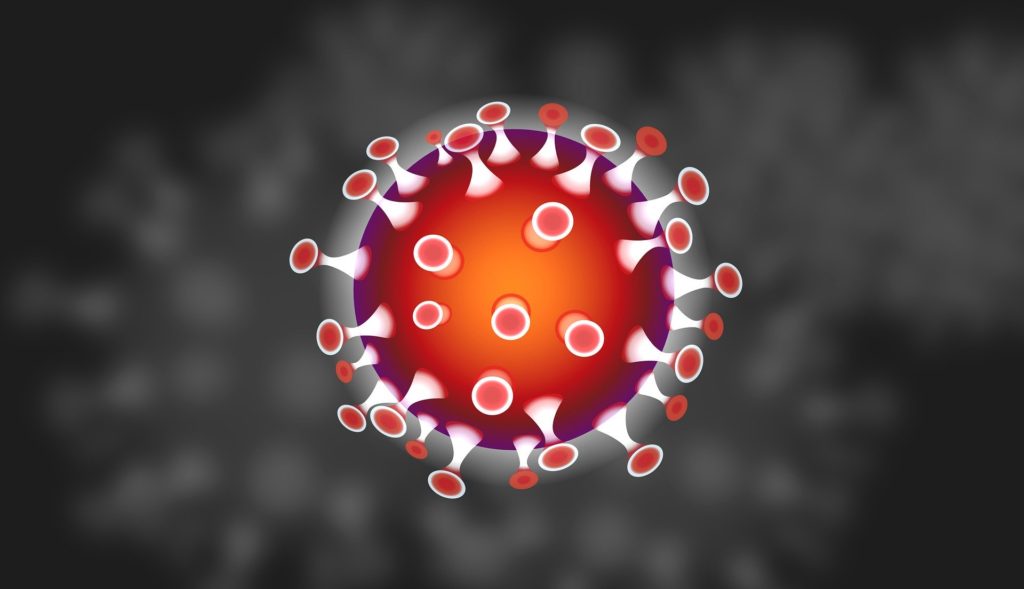 Vektorgrafik Corona-Virus